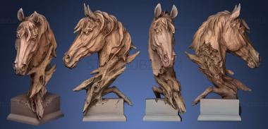 3D model Horse Sculpture 2 (STL)